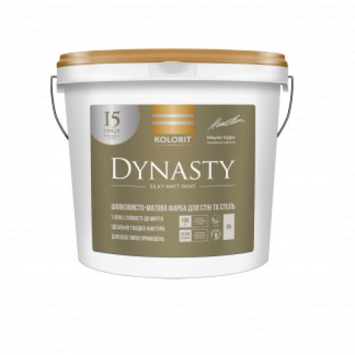 Dynasty (Kolorit Interior Premium 7) - Латексная краска 4,5 л